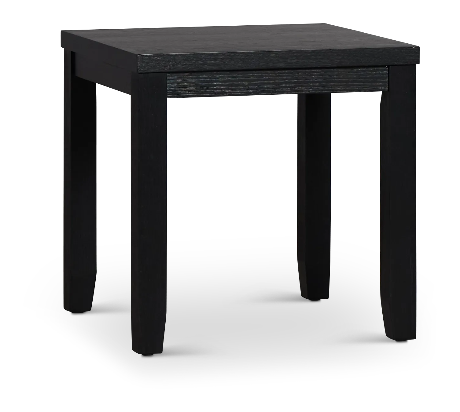 Alden Black Square End Table
