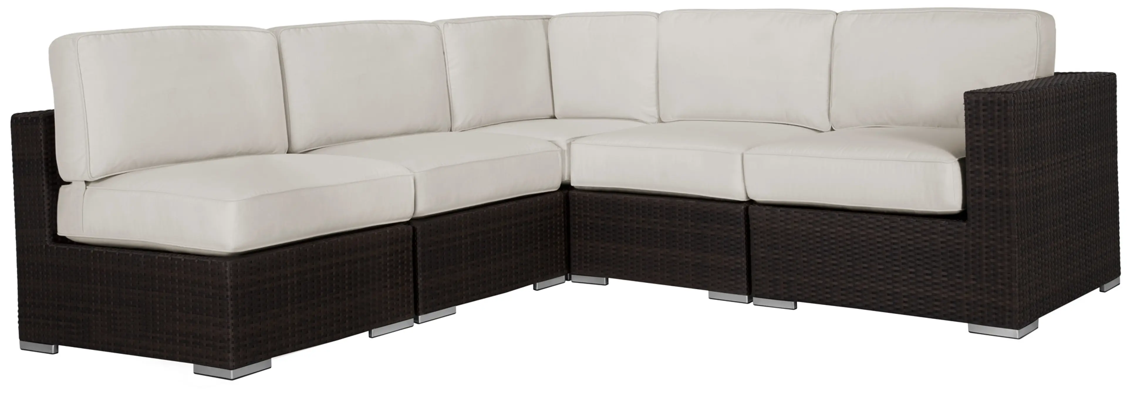 Fina White 5-piece Modular Sectional Fina White 5-piece Modular Sectional