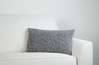 Sutt Black Lumbar Accent Pillow