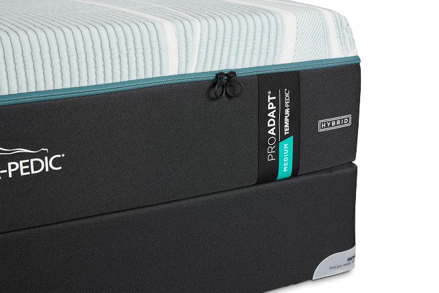Tempur-pedic Tempur-proadapt Medium Hybrid Mattress Set
