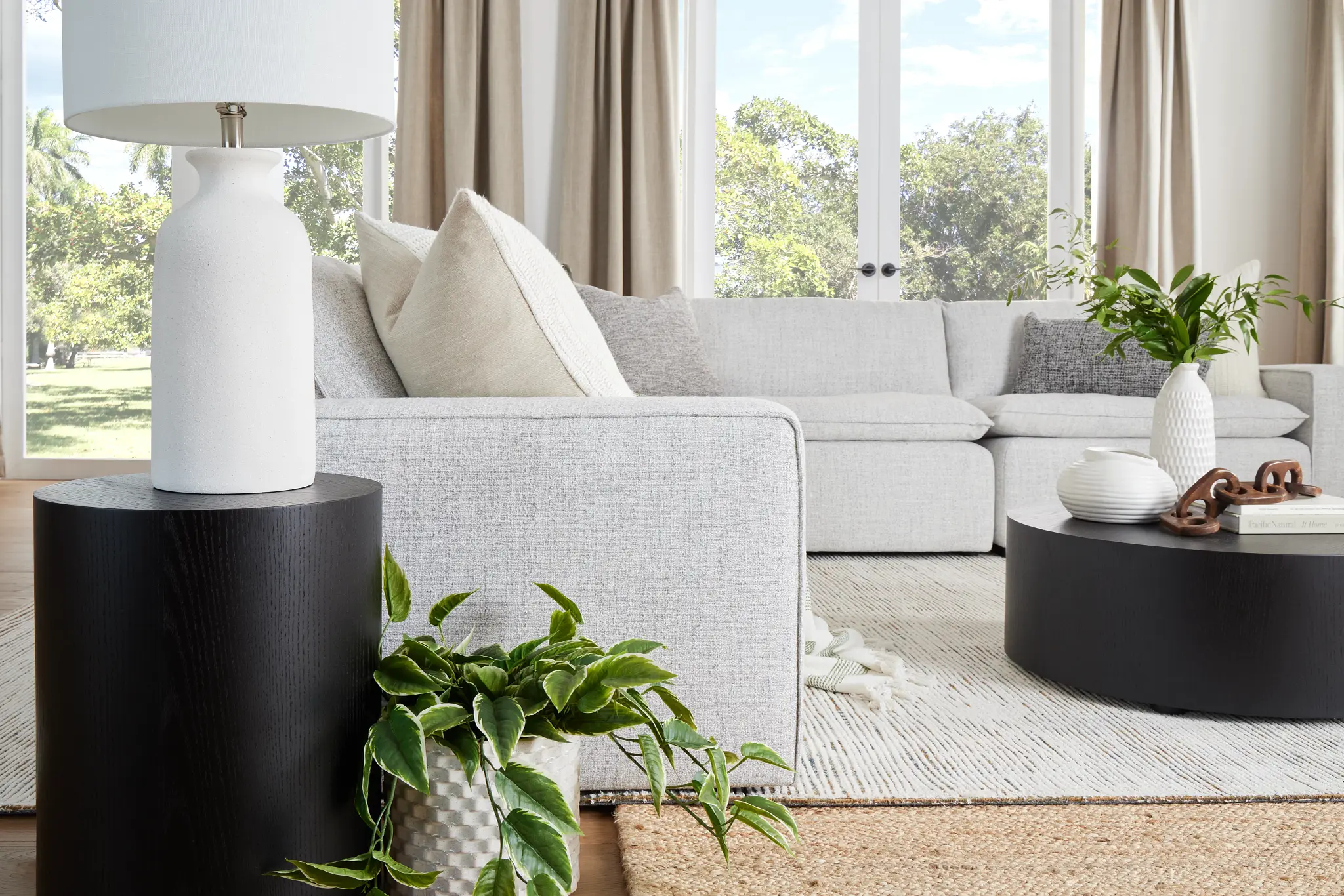 Aurora Light Gray Micro Small Two-arm Sectional Aurora Light Gray Micro Small Two-arm Sectional