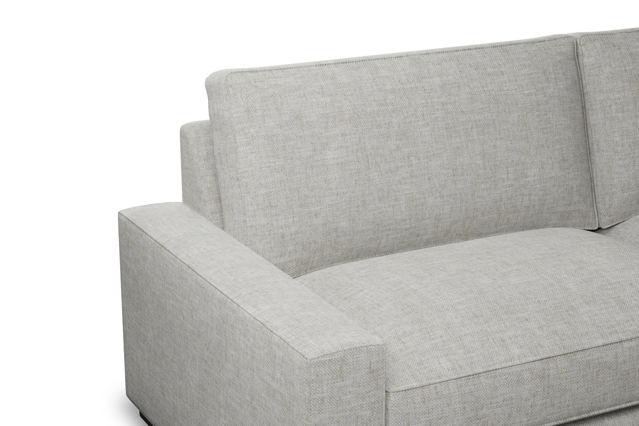 Edgewater Elevation Khaki 96" Sofa W/ 2 Cushions