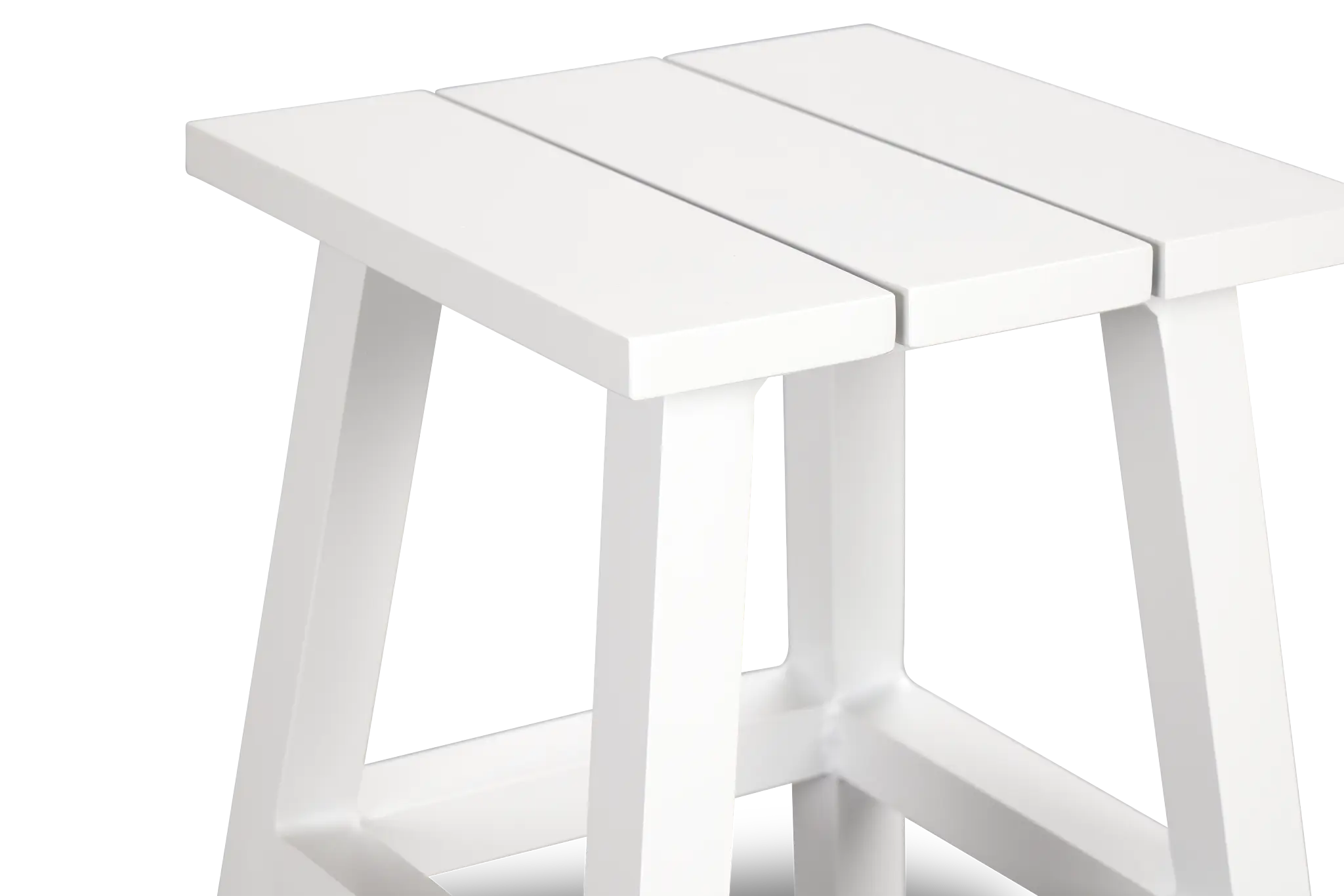 Barbados White Square Accent Table Barbados White Square Accent Table