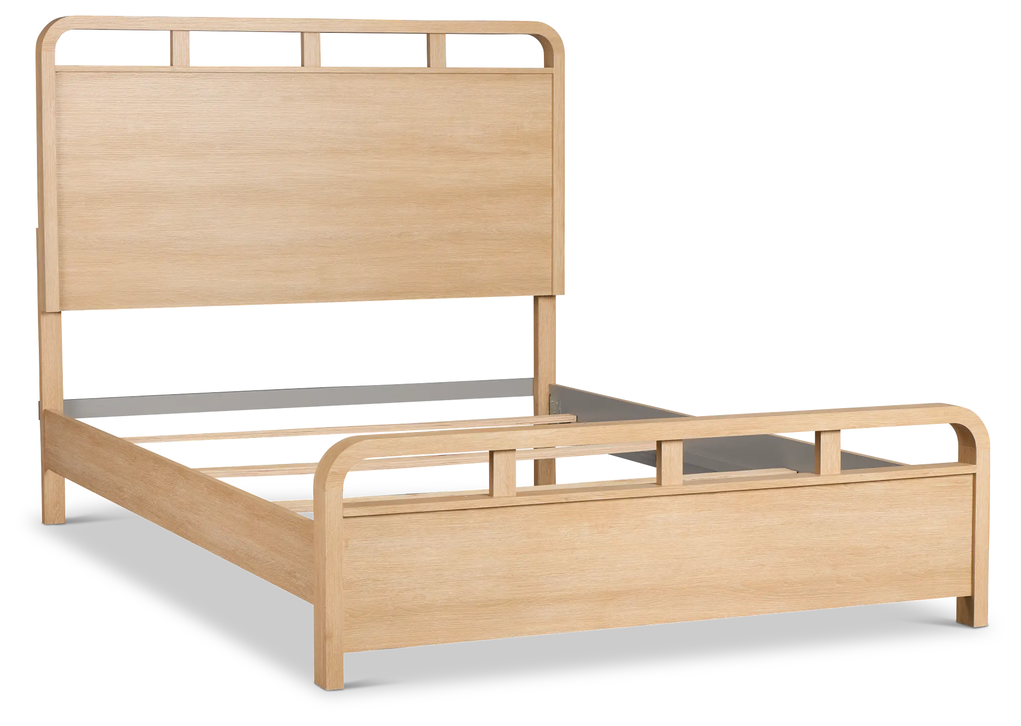 Lyndie Light Tone Panel Bed Lyndie Light Tone Panel Bed