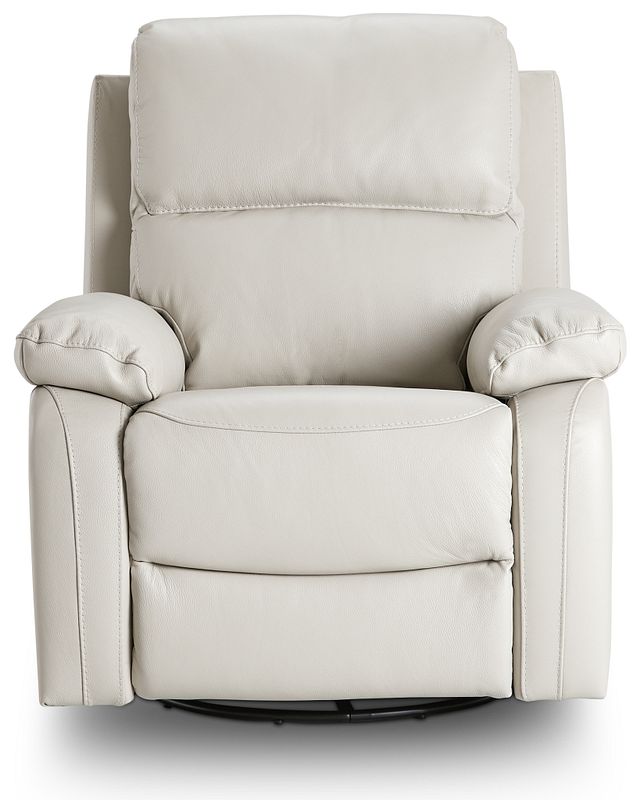 light grey glider recliner