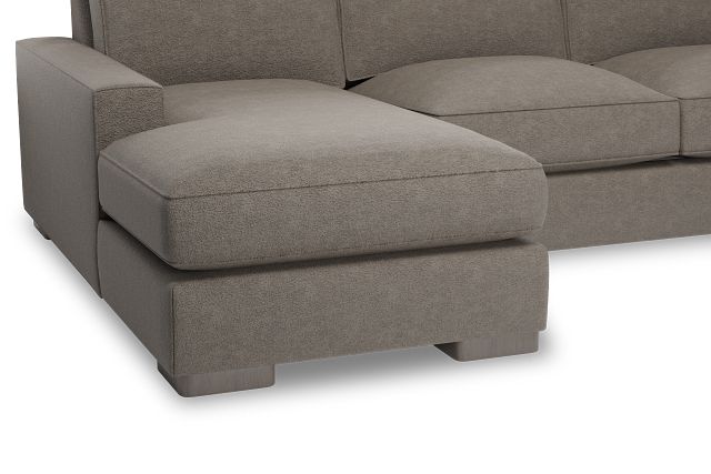 Edgewater Elite Brown Double Chaise Sectional