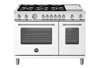 Bertazzoni 486 Series Stainless Steel 48" Dual Fuel Range