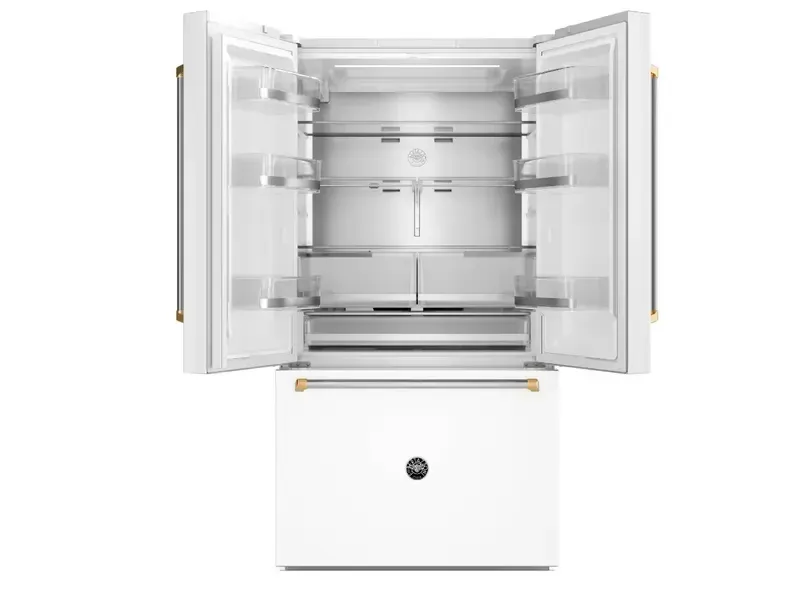 Bertazzoni Master Series White 36" French Door Refrigerator