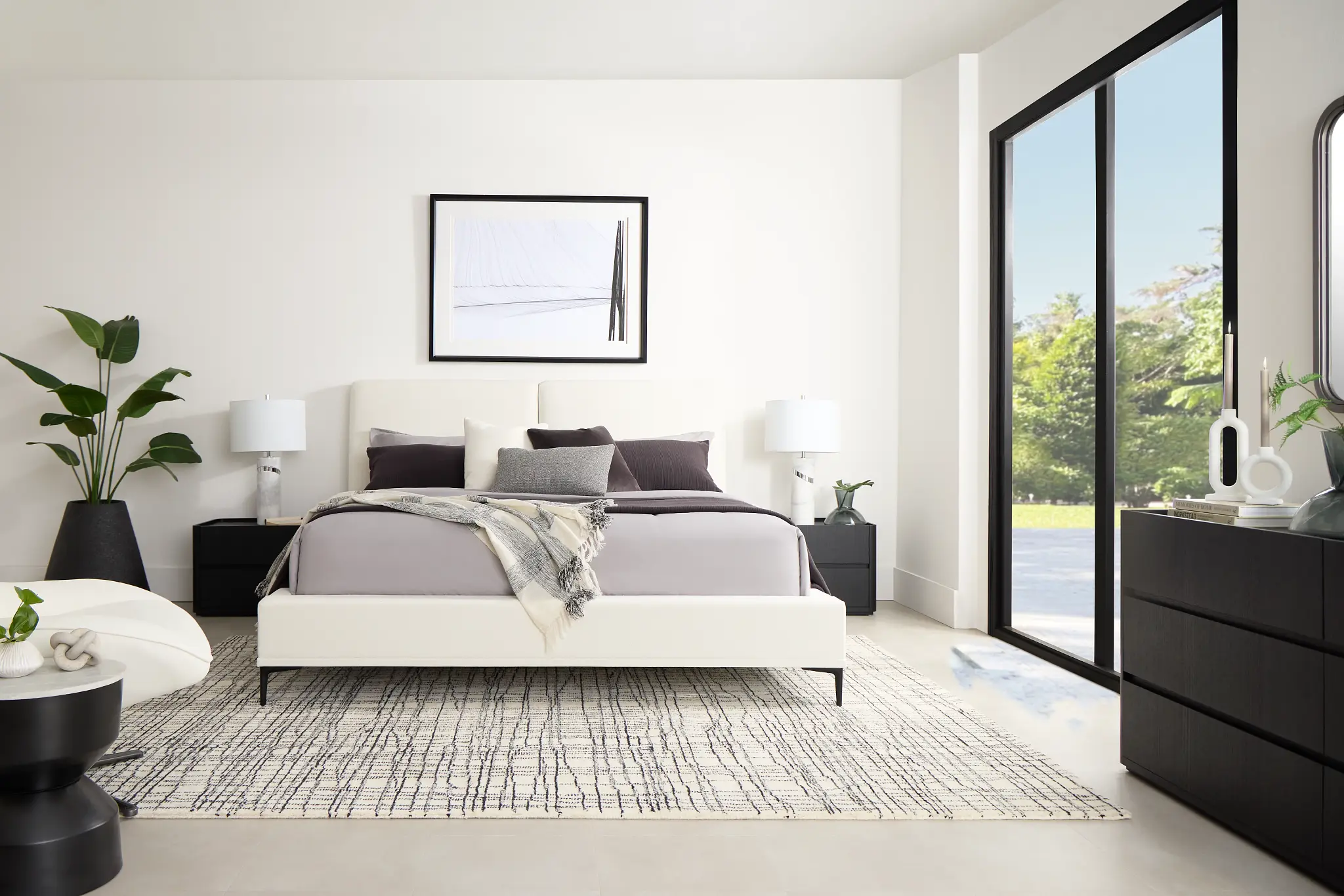 Nomad Black 2-drawer Nightstand Nomad Black 2-drawer Nightstand