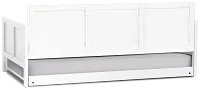 Charleston White Panel Trundle Bed