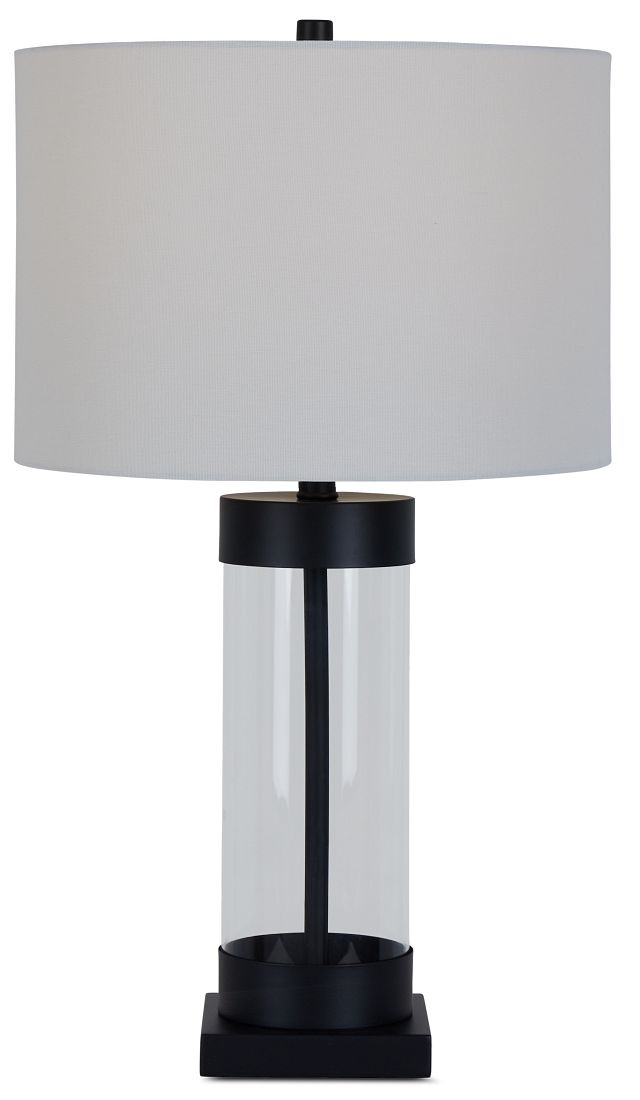 Lucia Black Small Table Lamp