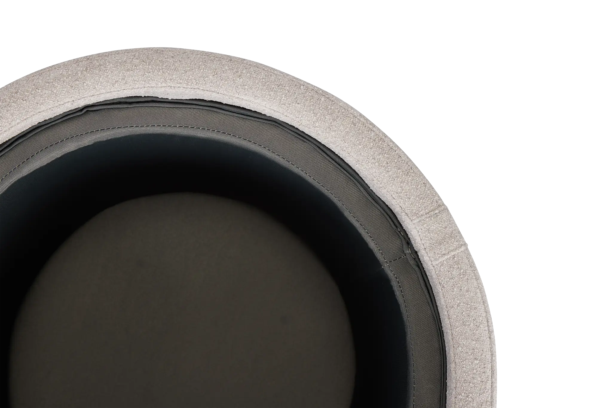 Kristen Light Gray Small Storage Accent Ottoman Kristen Light Gray Small Storage Accent Ottoman