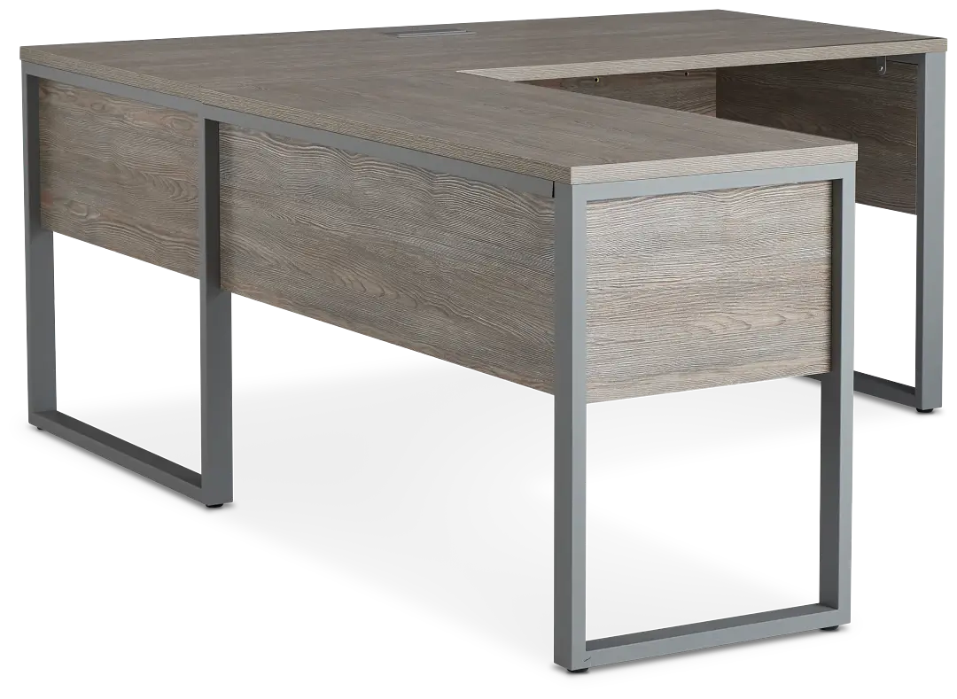 Clark Gray 47" Return Desk Clark Gray 47" Return Desk