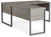 Clark Gray 47" Return Desk