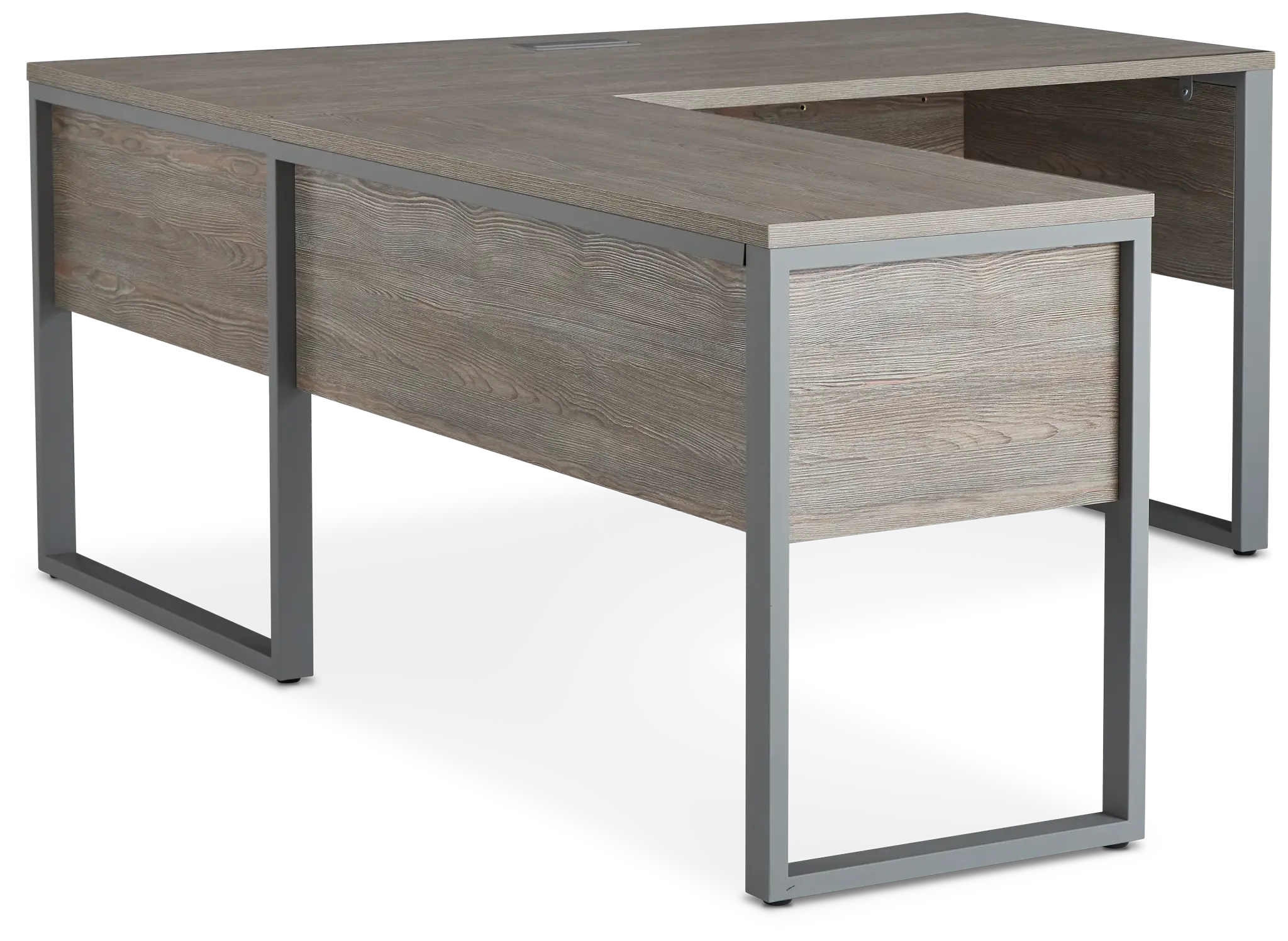 Clark Gray 47" Return Desk Clark Gray 47" Return Desk