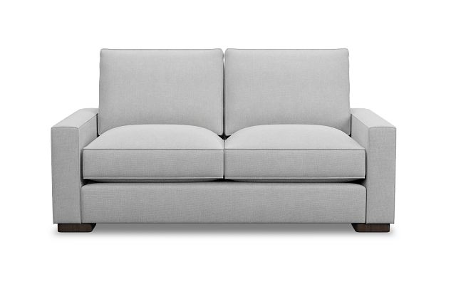 Edgewater Suave Gray Loveseat