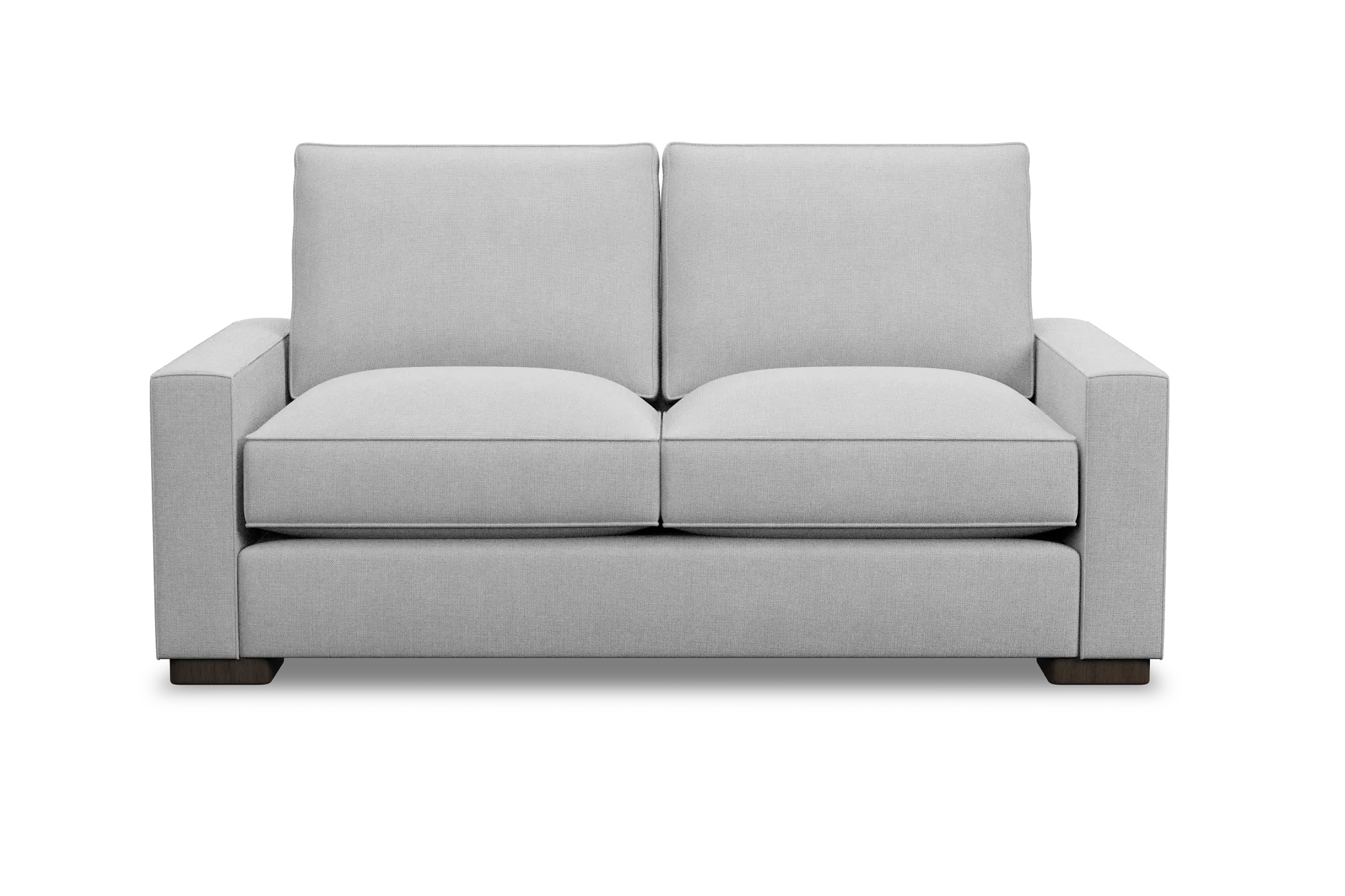 Edgewater Suave Gray Loveseat
