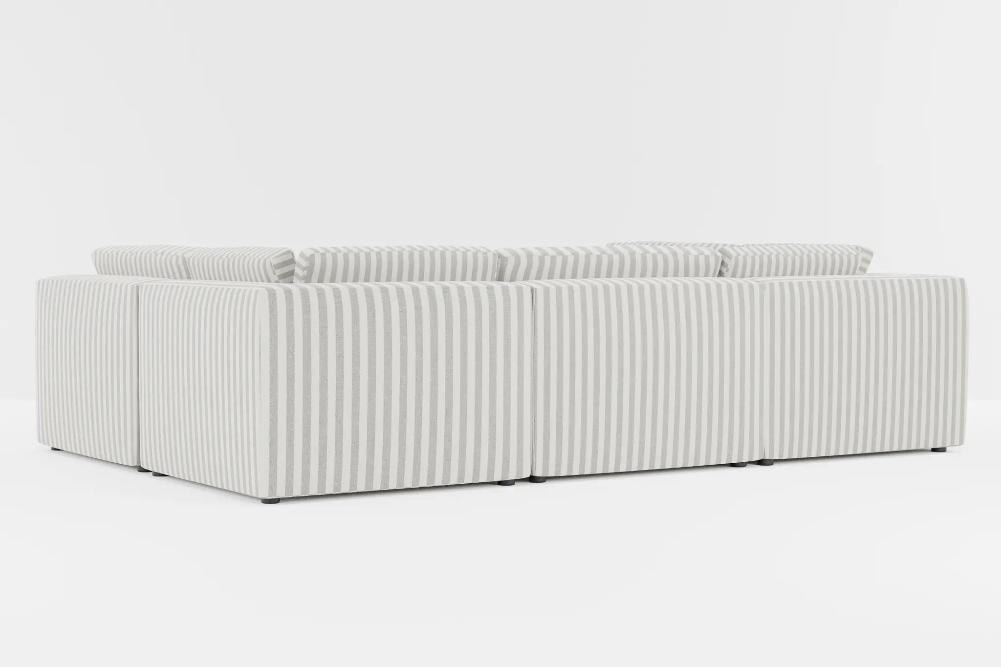 Destin Sea Lane Dark Gray Fabric 6-piece Pit Sectional Destin Sea Lane Dark Gray Fabric 6-piece Pit Sectional