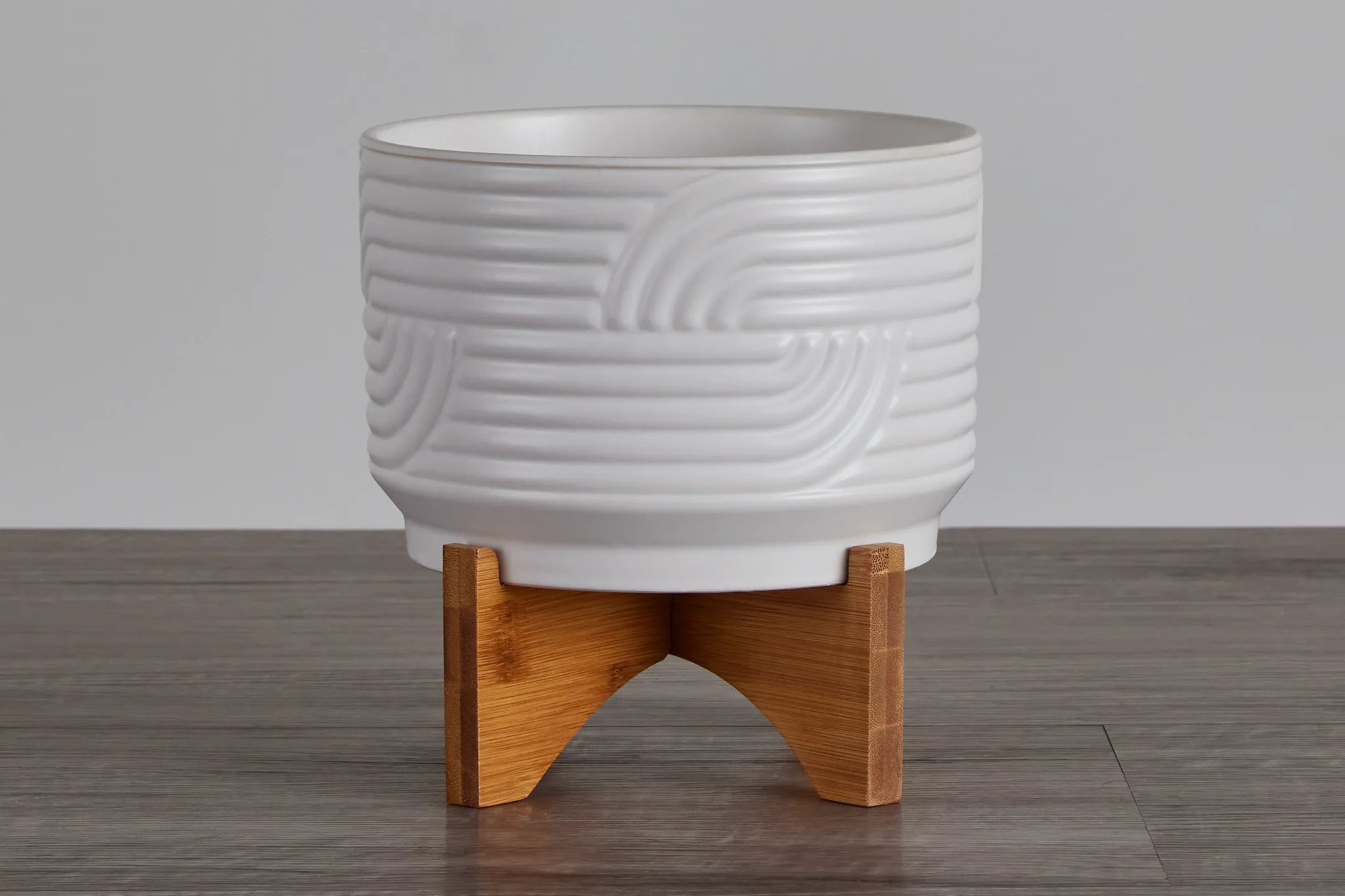 Opal White Planter