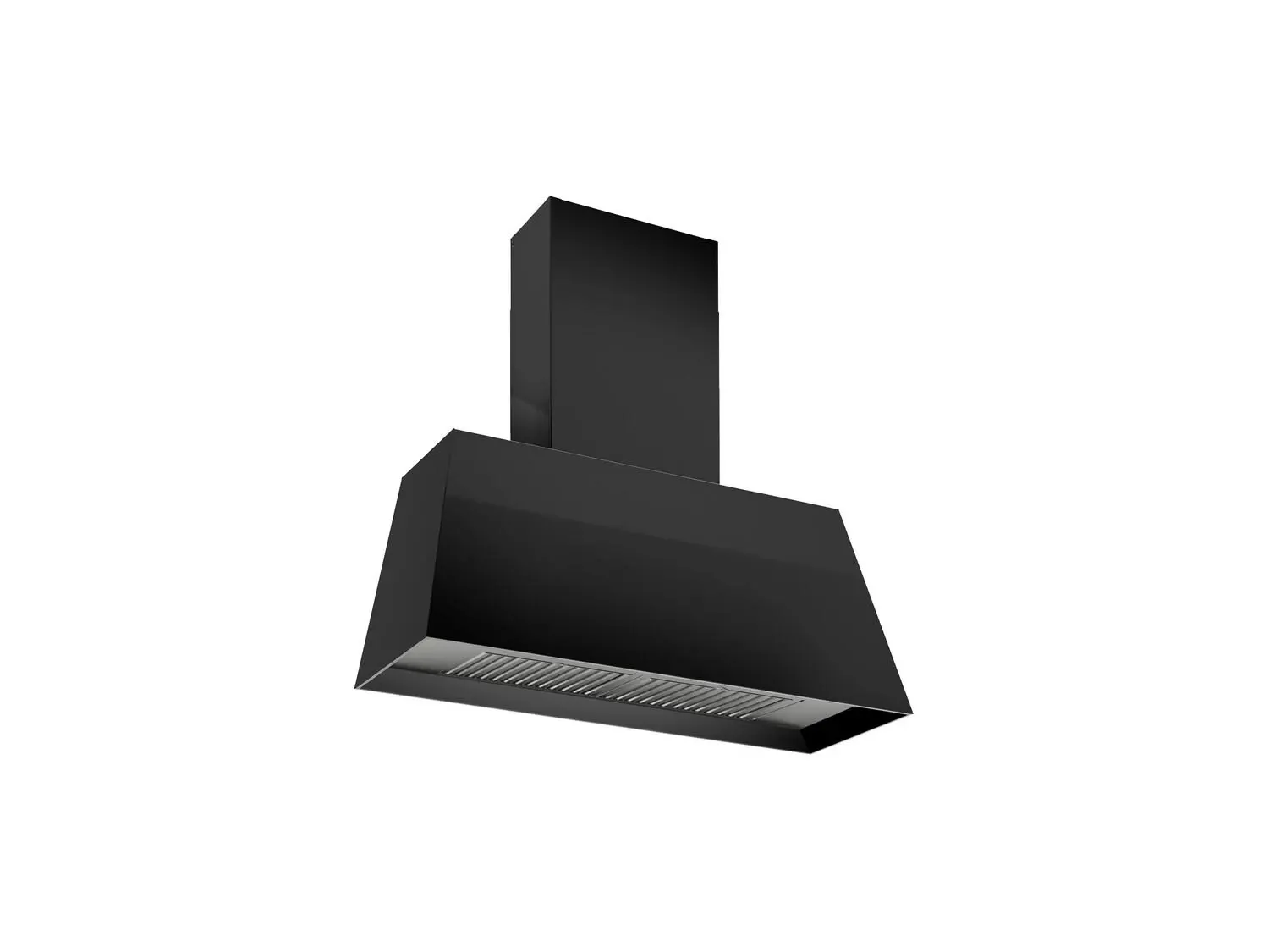 Bertazzoni 30 Series Black 30" Wall Mount Canopy Hood