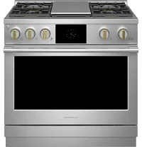 Monogram 364 Series Stainless Steel 36" Dual Fuel Range