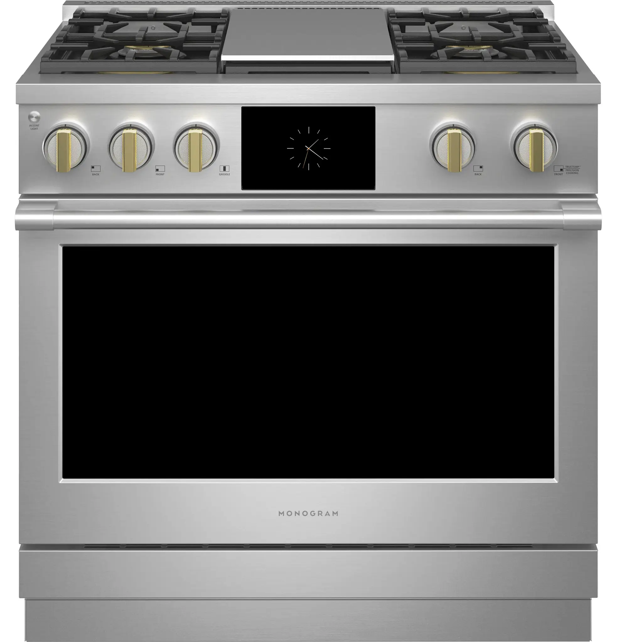 Monogram 364 Series Stainless Steel 36" Dual Fuel Range Monogram 364 Series Stainless Steel 36" Dual Fuel Range
