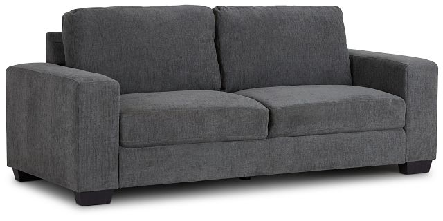 Estelle Dark Gray Fabric Sofa