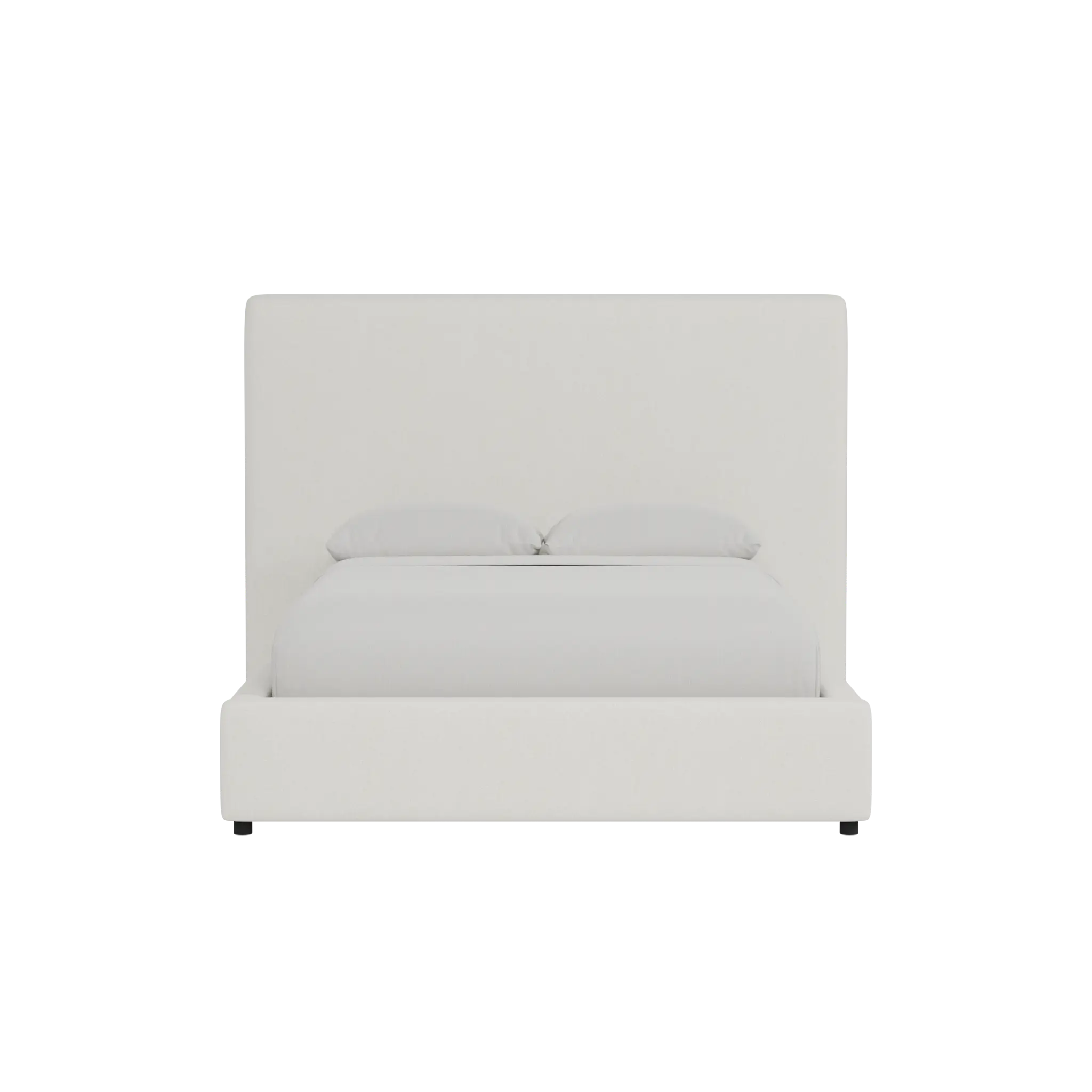 Grayton Elite Ivory 54" Upholstered Platform Bed Grayton Elite Ivory 54" Upholstered Platform Bed