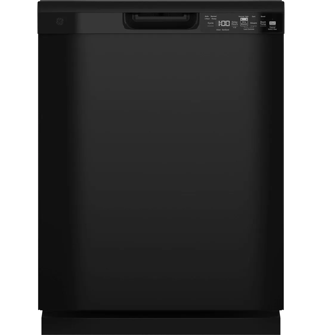 Ge 550 Series Black Built In Dishwasher