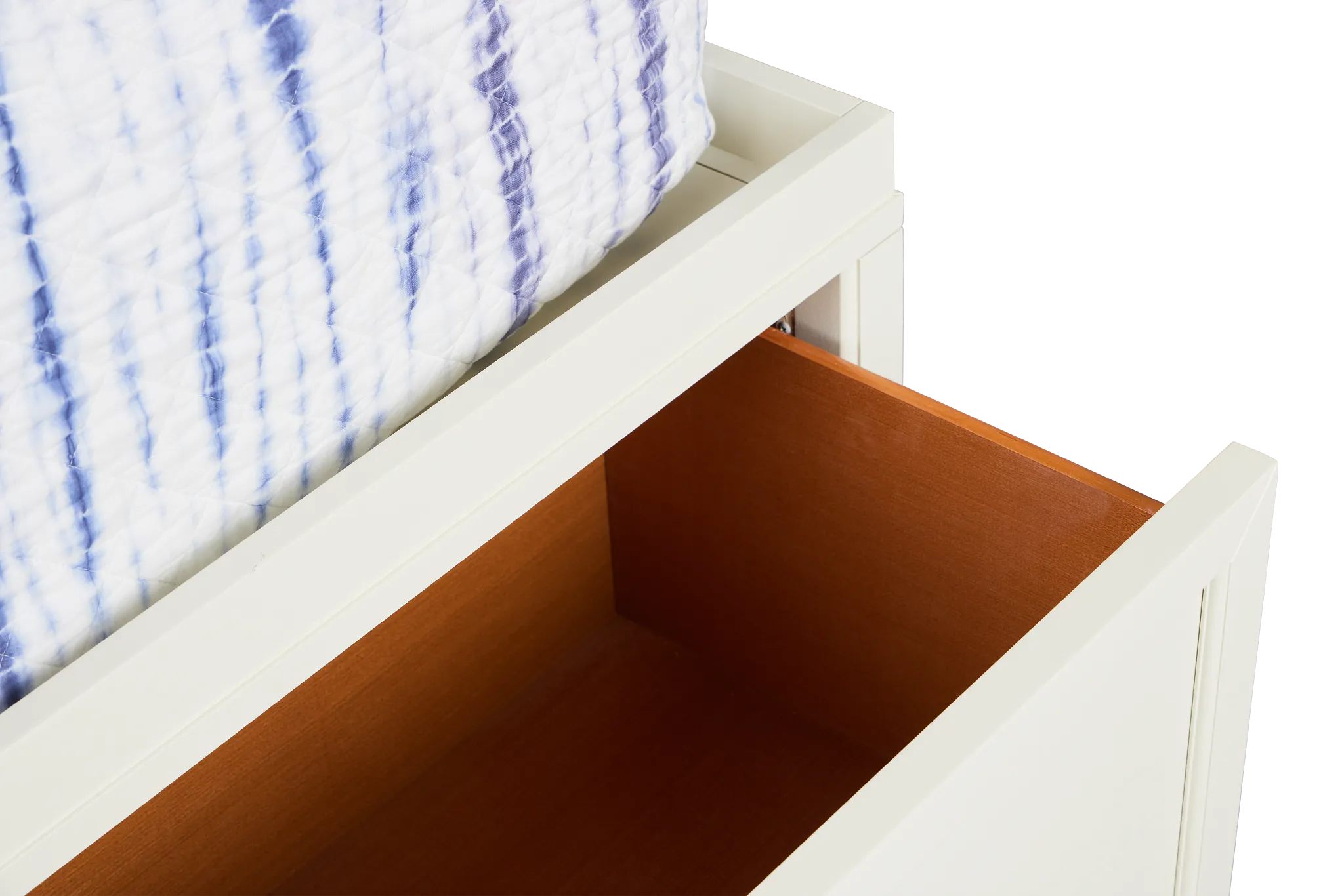Spencer Ivory 6-drawer Platform Storage Bed
