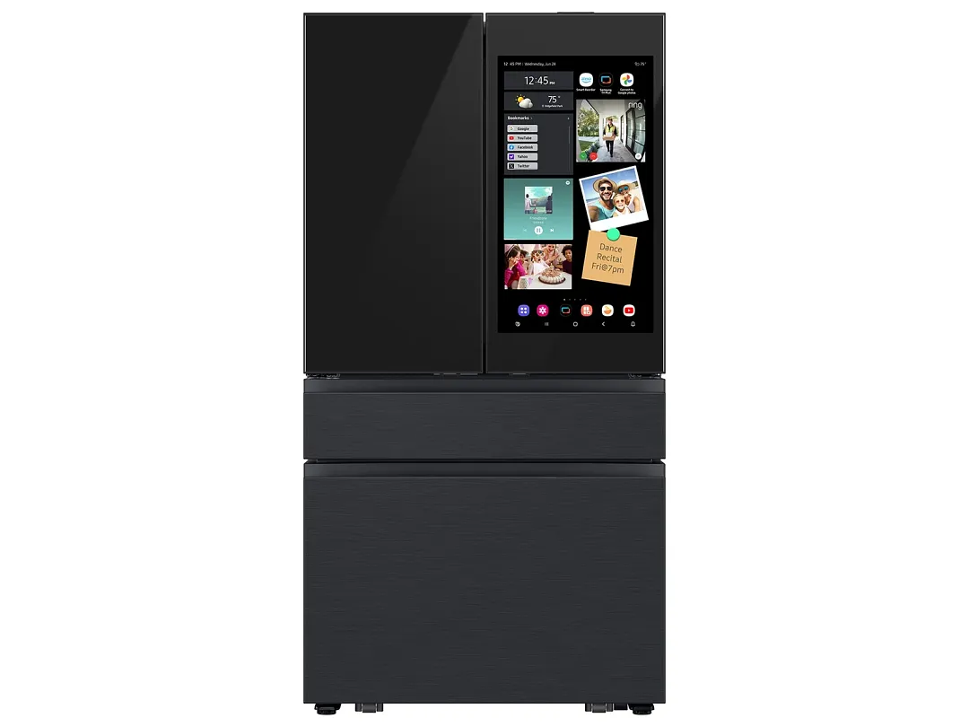Samsung Bespoke Series Black French Door Refrigerator