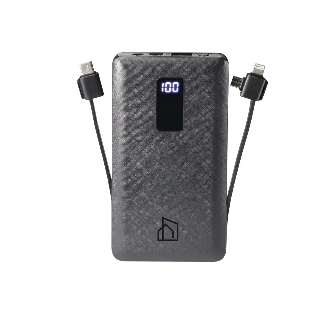 CITY HOME Gray 3-in-1 Power Bank CITY HOME Gray 3-in-1 Power Bank