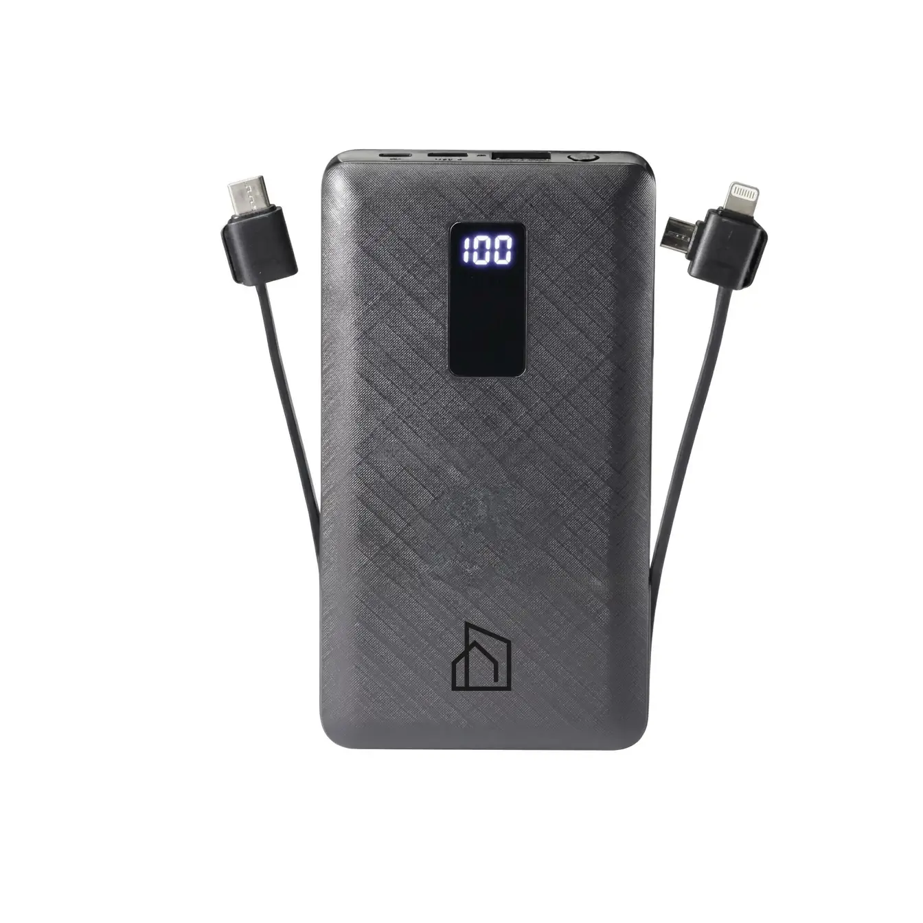 CITY HOME Gray 3-in-1 Power Bank CITY HOME Gray 3-in-1 Power Bank