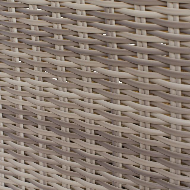 Raleigh Gray Woven Chair