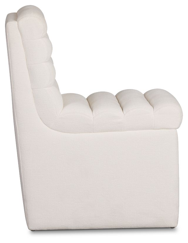 Buckhead White Upholstered Side Chair