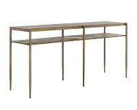 Nicola Brown Console Table