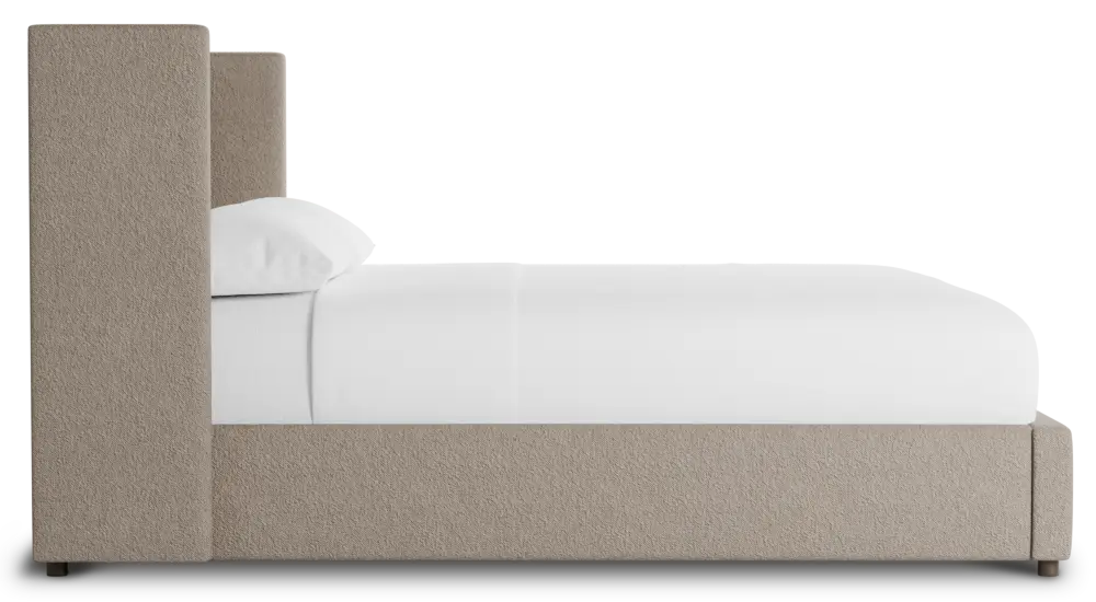 Captiva Elite Brown 48" Upholstered Shelter Bed Captiva Elite Brown 48" Upholstered Shelter Bed