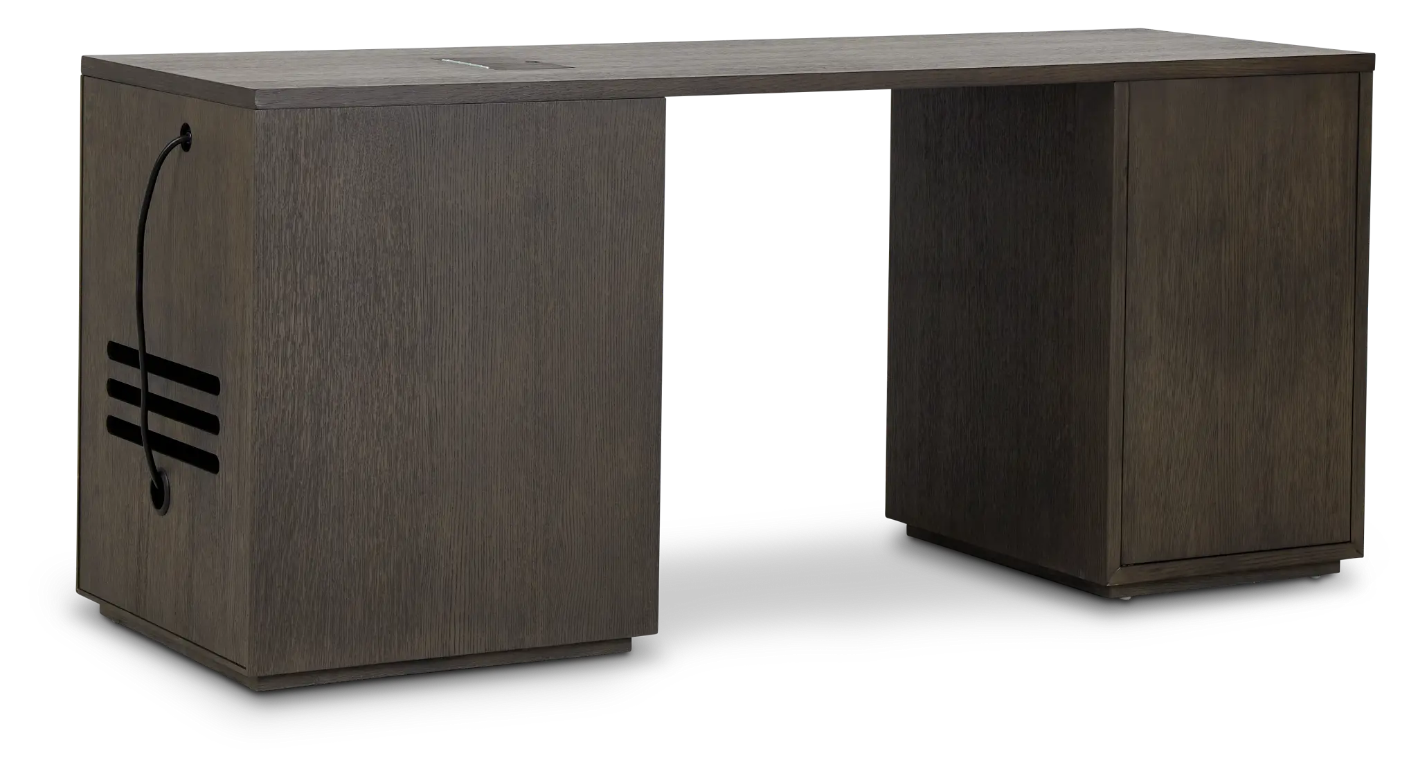 Highline Dark Tone Peninsula Desk Highline Dark Tone Peninsula Desk