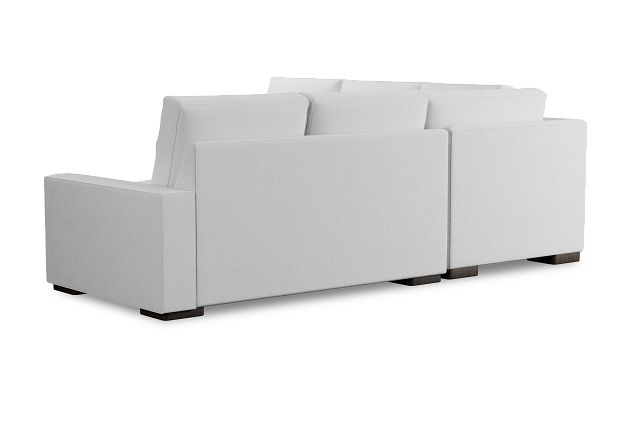 Edgewater Peyton White Small Two-arm Sectional