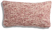 Baxter Red Lumbar Accent Pillow