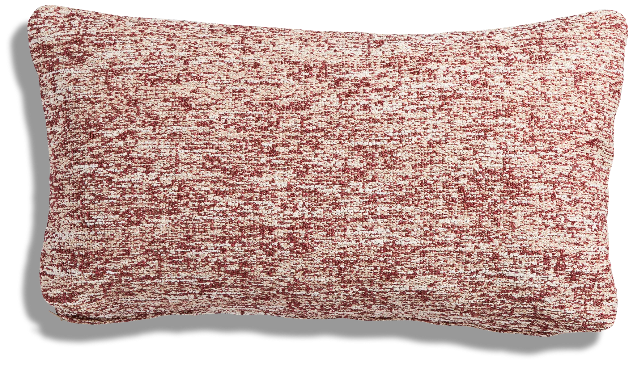 Baxter Red Lumbar Accent Pillow