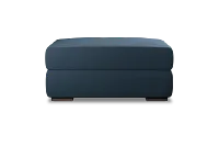 Edgewater Elite Blue Ottoman