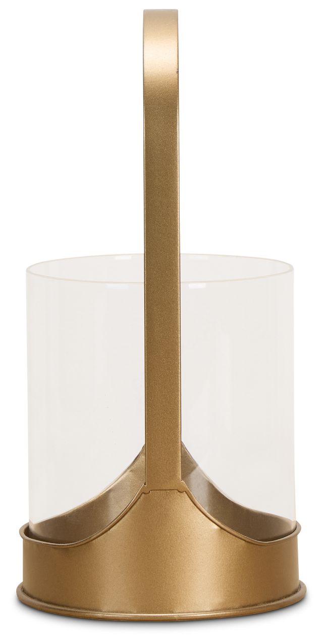 Evita Gold Small Lantern