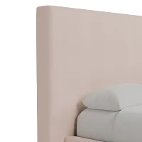 Grayton Joya Light Pink 54" Upholstered Platform Bed