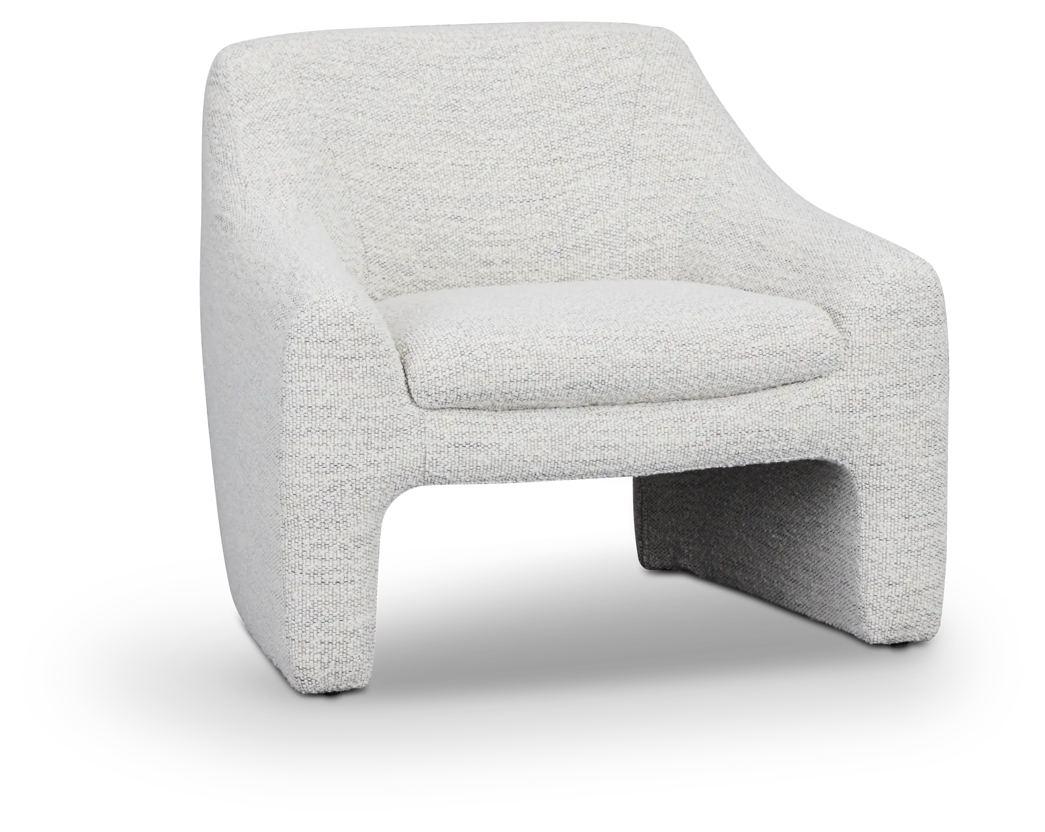 Carter Light Gray Fabric Accent Chair Carter Light Gray Fabric Accent Chair