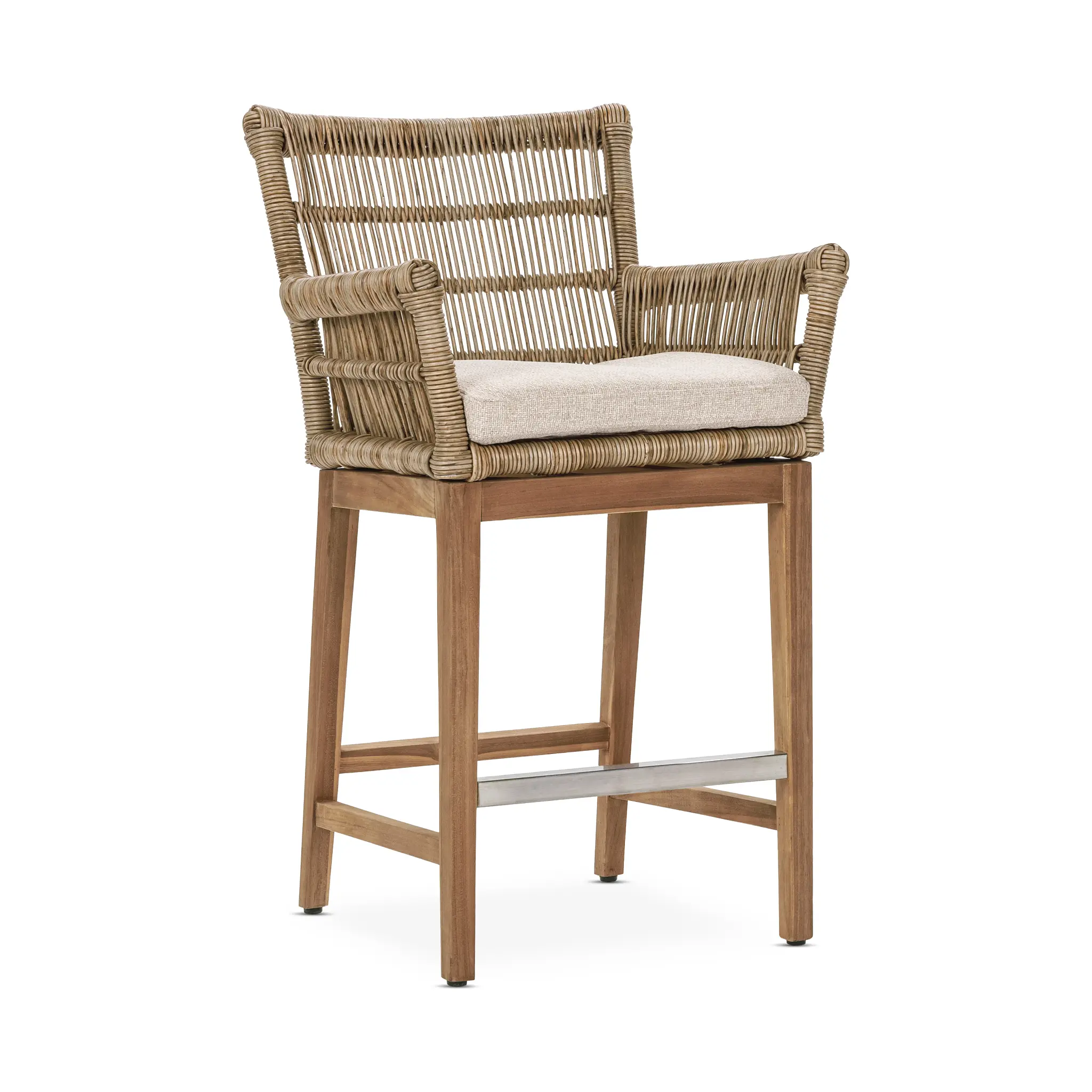 Wolf Light Tone Uph 24" Barstool Wolf Light Tone Uph 24" Barstool