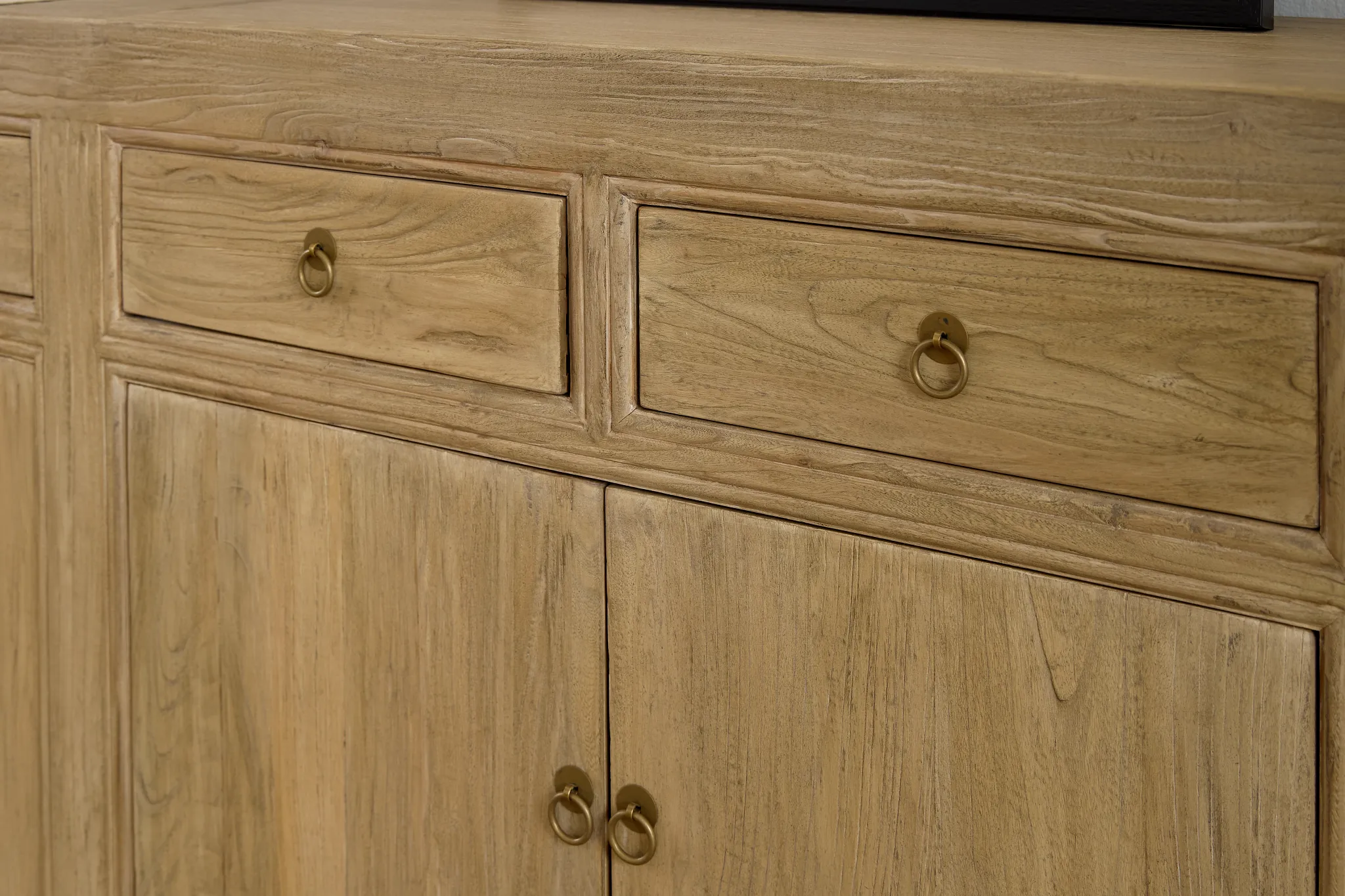 Deven Light Tone Four-door Cabinet