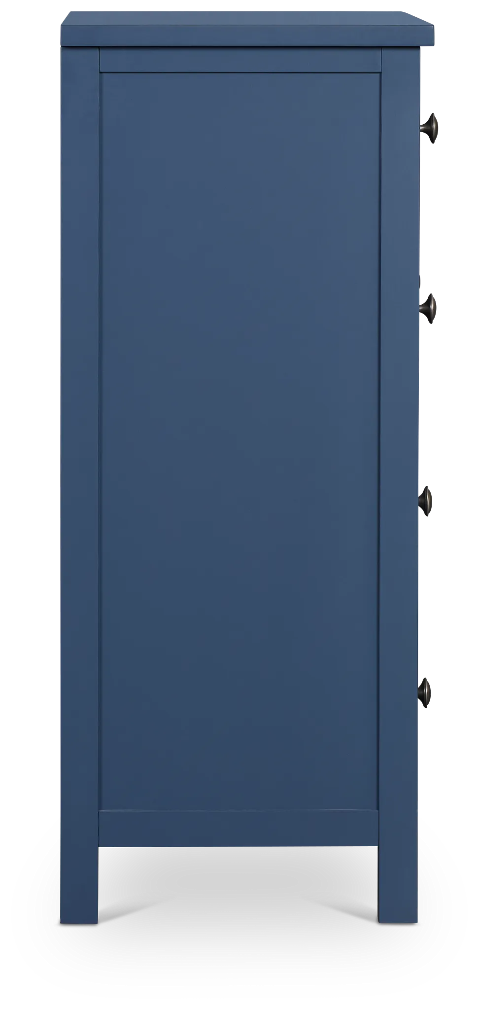 Charleston Dark Blue 5-drawer Chest