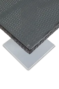 Zen Dark Tone 27" Square Table