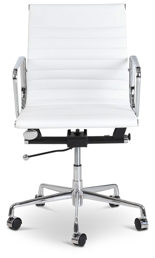 Mateo White Desk Chair